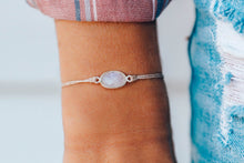 Load image into Gallery viewer, Moonstone Charm Bracelet