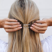 Load image into Gallery viewer, Wave Hair Barrettes (Set of 2)
